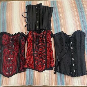 Corset bundle, overbust & undersbust